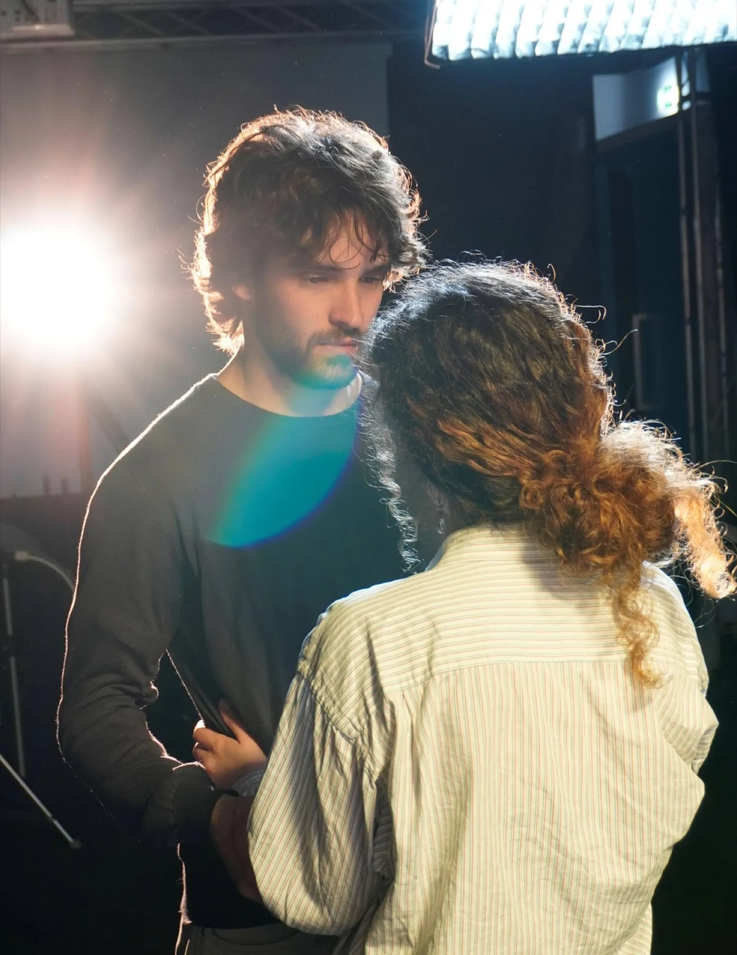 Allievi di Accademia Bordeaux sul set con gli studenti di filmmaking NABA Roma