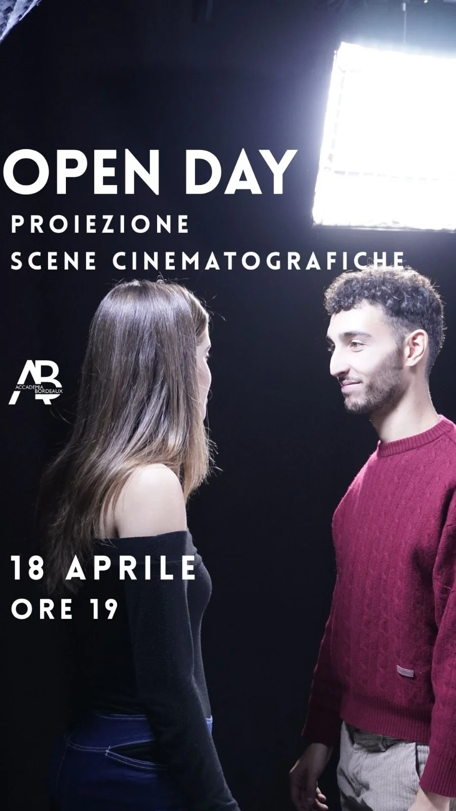 Open Day Accademia Bordeaux del 18 aprile